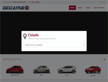 Tablet Screenshot of destaquefiat.com.br